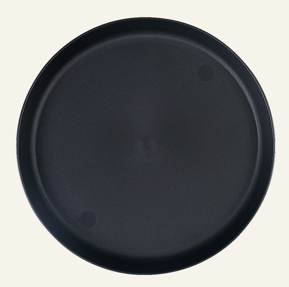 Blumentopf-Untersetzer (Außenbereich) Schwarz - ø25 cm Schwarz - 1